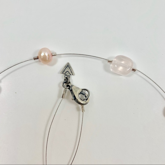 Brand New Silpada Sterling Silver Pink Pearl Necklace - Picture 8 of 8